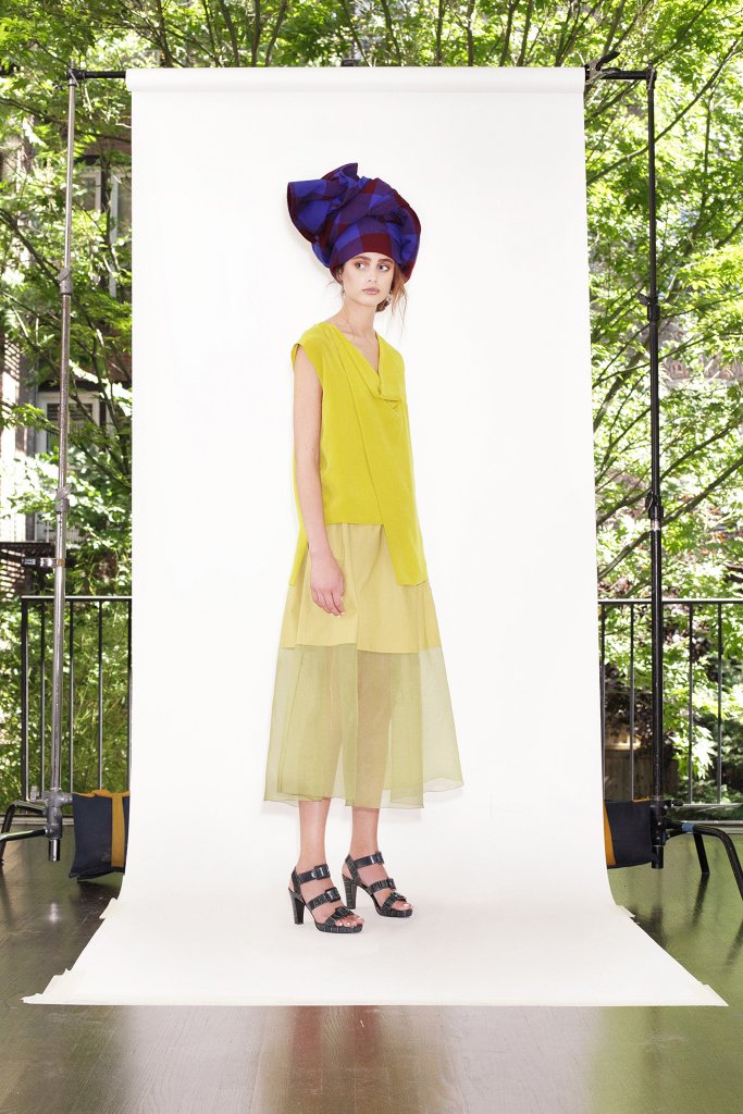 2014早春 辛西娅·洛蕾 美国 纽约 女装 背心连衣裙 裙子 服装