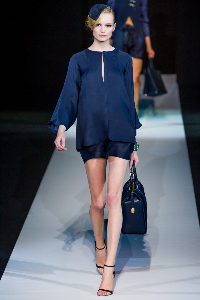 乔治·阿玛尼 giorgio armani 2013春夏系列时装秀