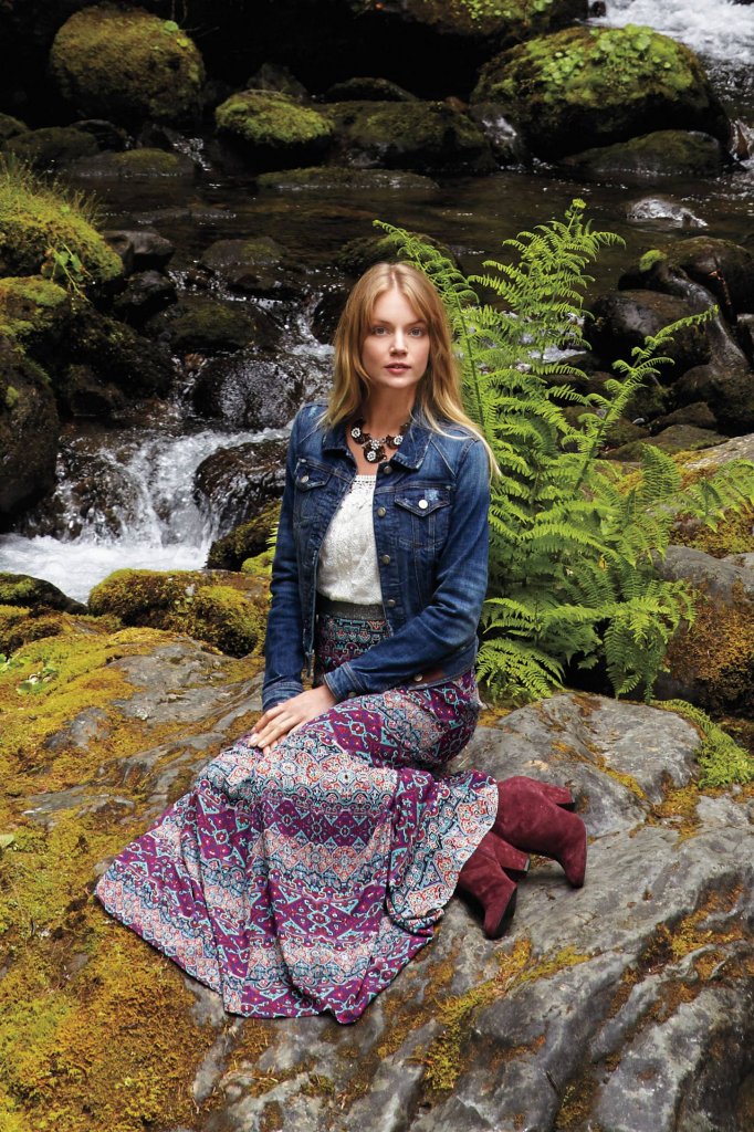 autumn falls美国影星,autumn falls anthropologie 2013/14秋冬系列女装lookbook- autumn