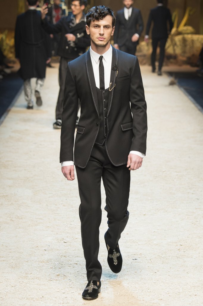 杜嘉班纳 dolce & gabbana 2016/17秋冬男装发布秀