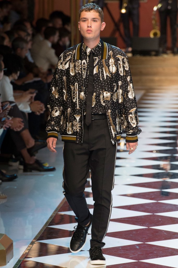 杜嘉班纳 dolce gabbana 2017春夏男装发布秀 milan spring 2017