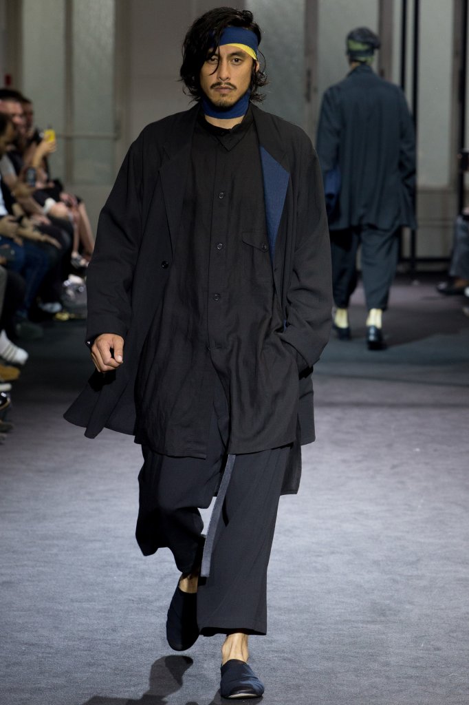 山本耀司 yohji yamamoto 2017春夏系列男装发布秀 paris spring