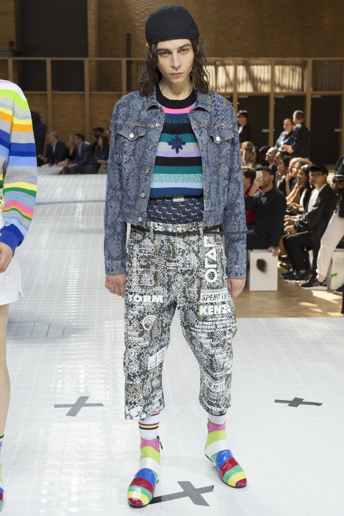 高田贤三 kenzo 2017春夏系列男装发布秀 paris spring 2017 天天