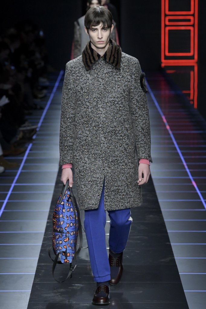 芬迪fendi 2017/18秋冬男装发布秀 - milan fall 2017