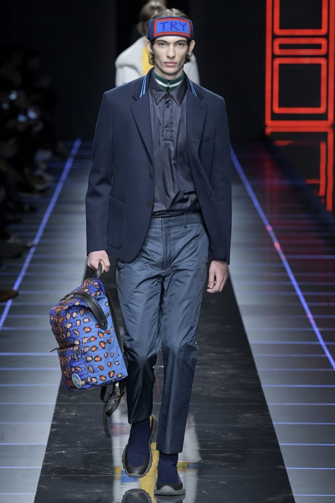 芬迪fendi 2017/18秋冬男装发布秀 - milan fall 2017