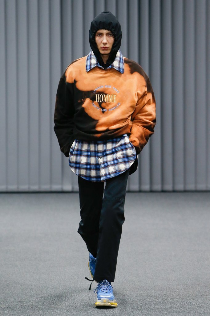 巴黎世家 法国 巴黎 走秀(runway) 2017/18秋冬 男装