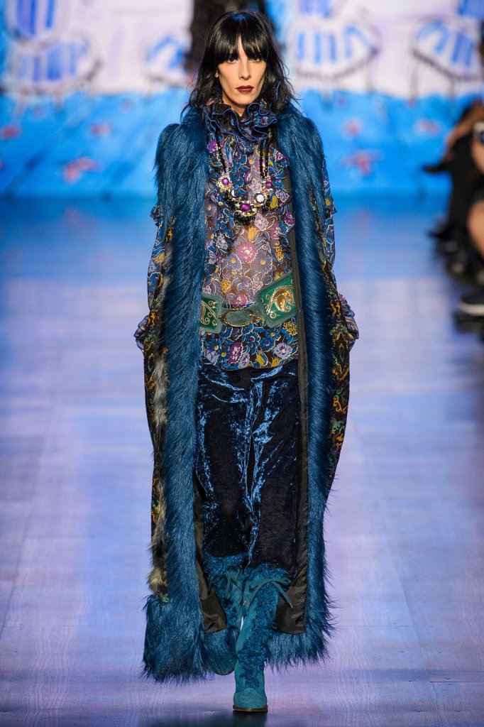 安娜苏 美国 纽约 走秀(runway) 2017/18秋冬 女装