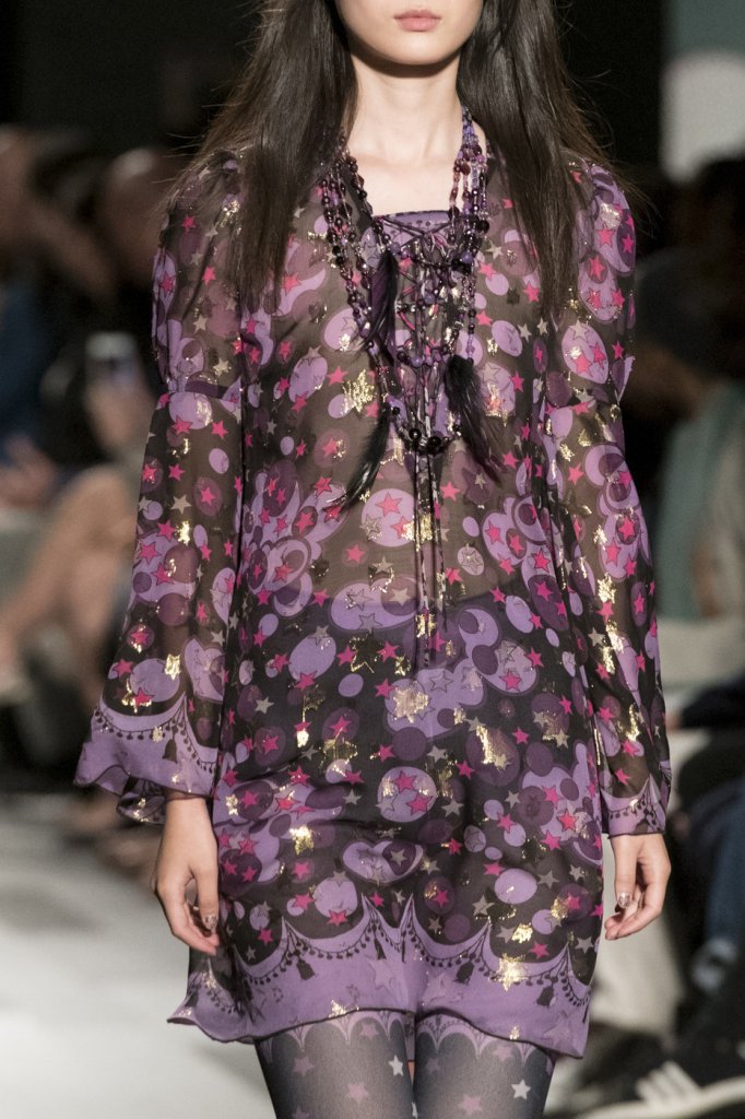 安娜苏 anna sui 2018春夏高级成衣发布秀(细节) - new york spring