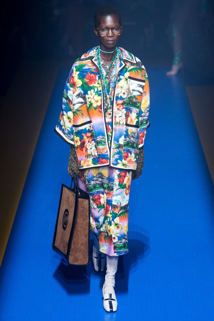 古驰gucci 2018春夏高级成衣发布秀 - milan spring 2018-天天时装