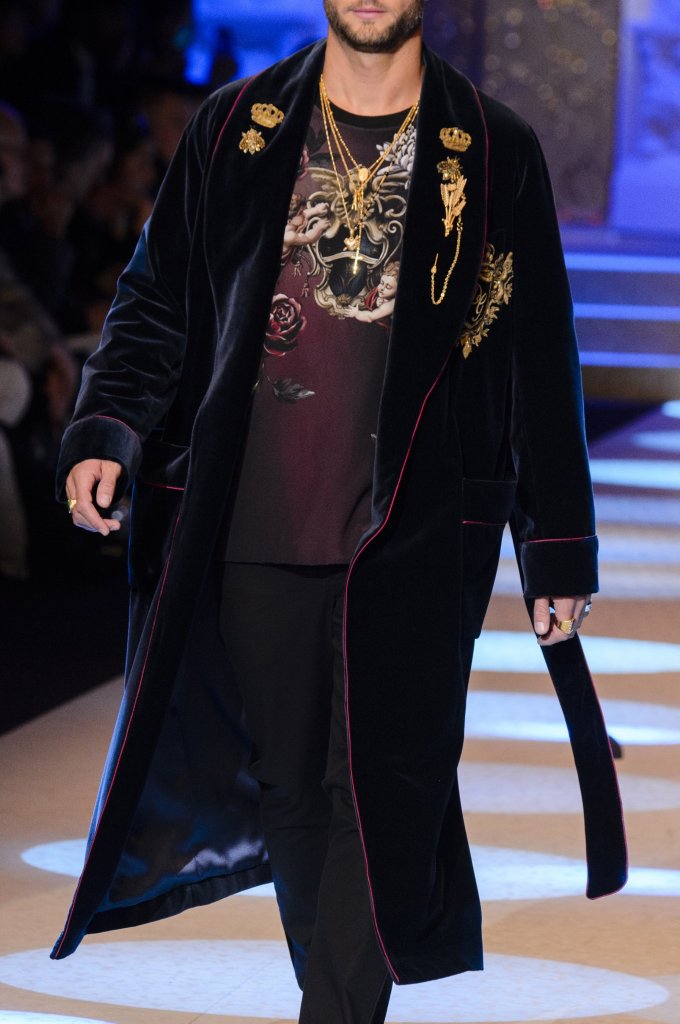 杜嘉班纳男装 新款,杜嘉班纳男装新款 杜嘉班纳 dolce & gabbana 2018/19秋冬男装发布秀(细节) - milan