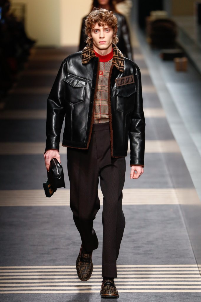 芬迪fendi 2018/19秋冬男装发布秀 - milan fall 2018