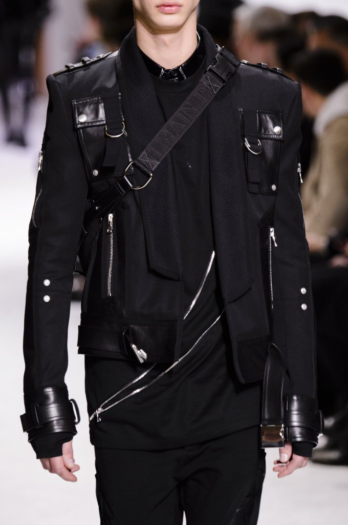 巴尔曼 balmain 2018/19秋冬男装发布秀(细节) - paris fall 2018