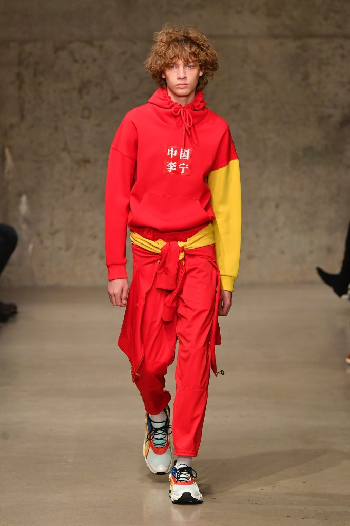 李宁 走秀(runway) 2018/19秋冬 男装 2018春夏