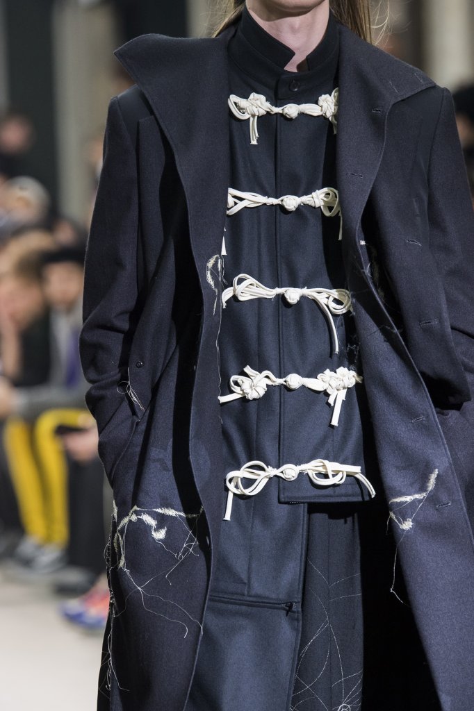 山本耀司 yohji yamamoto 2019/20秋冬男装发布秀(细节) - paris fall