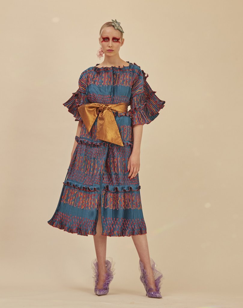 桑德拉·罗德斯 zandra rhodes 2019/20秋冬高级成衣lookbook