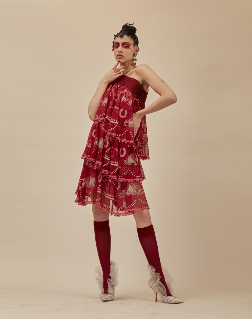桑德拉·罗德斯 zandra rhodes 2019/20秋冬高级成衣lookbook