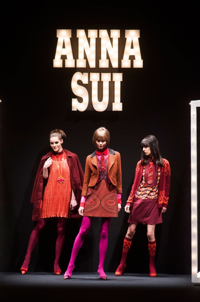 安娜苏 Anna Sui 2013秋冬时装发布秀 - New York Fall 2013
