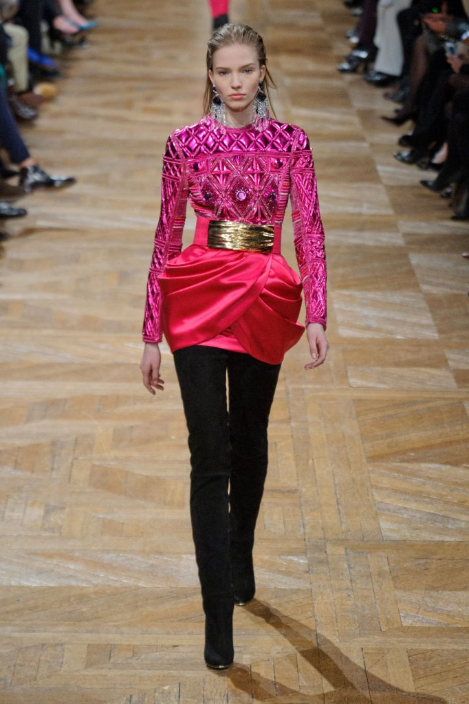 巴尔曼 Balmain 2013秋冬时装发布秀 - Paris Fall 2013