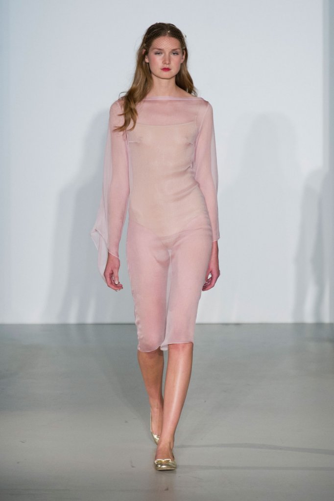 2013春夏 雅昵斯比 法国 巴黎 女装 日装连衣裙 裙子 服装 走秀