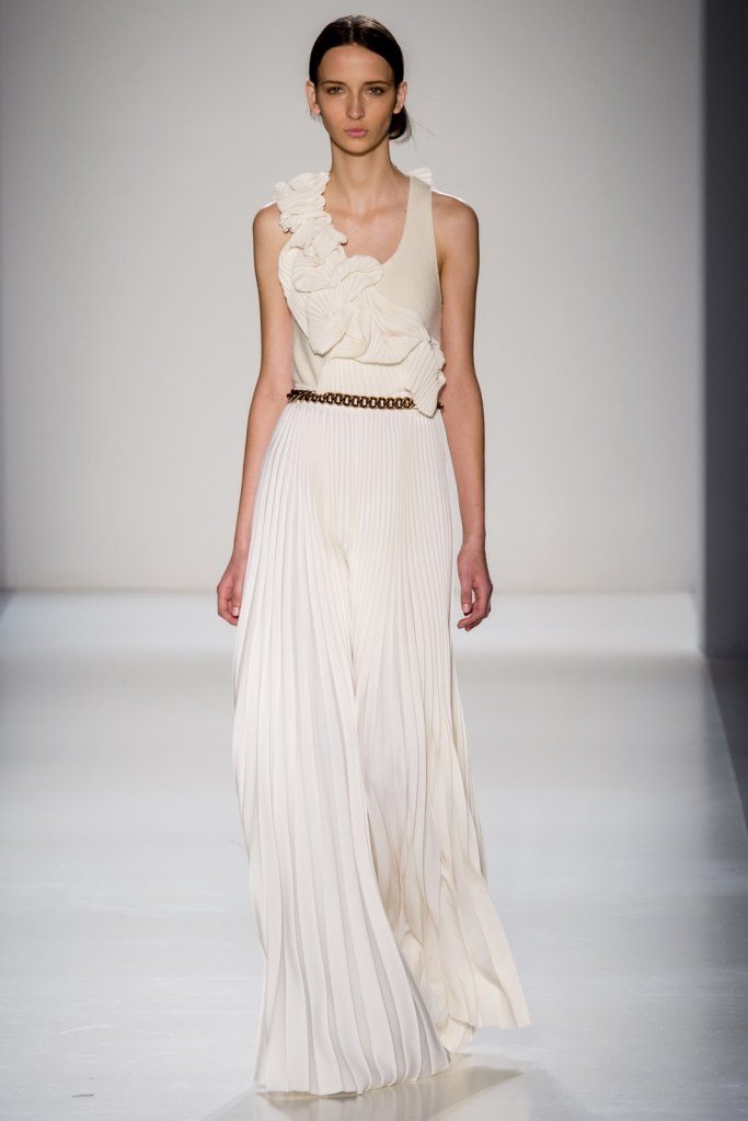 纽约时装周 2014/15秋冬 维多利亚·贝克汉姆 英国 伦敦 女装 晚礼服