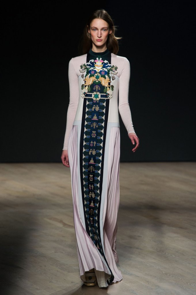 玛丽·卡特兰佐 Mary Katrantzou 2014秋冬时装发布秀 - London Fall 2014