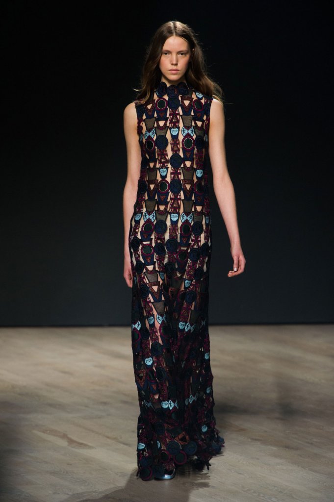玛丽·卡特兰佐 Mary Katrantzou 2014秋冬时装发布秀 - London Fall 2014