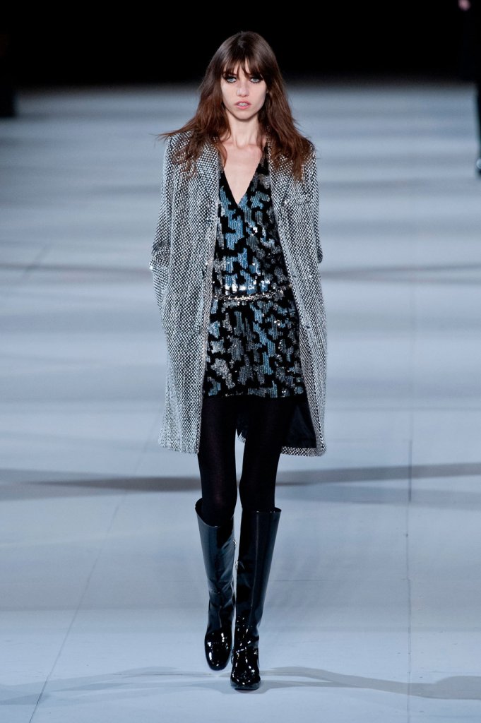圣罗兰 Saint Laurent 2014秋冬时装发布秀 - Paris Fall 2014