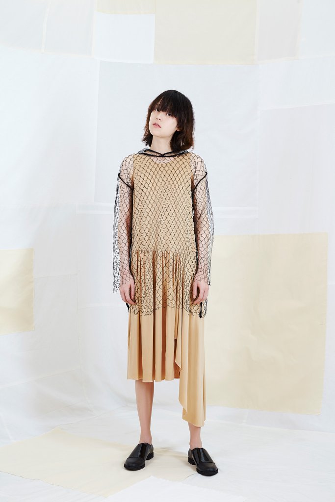 Robe MM6 Maison Martin Margiela En Laine/soie/cachemire - Taille L, Marron, Occasion Très Bon état