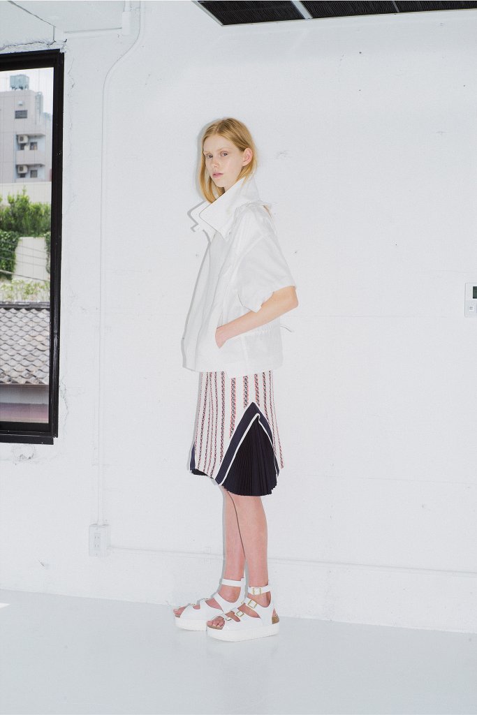 Sacai Luck 2015早春度假系列时装Lookbook(Resort 2015)