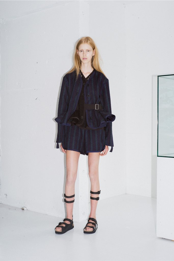 Sacai Luck 2015早春度假系列时装Lookbook(Resort 2015)