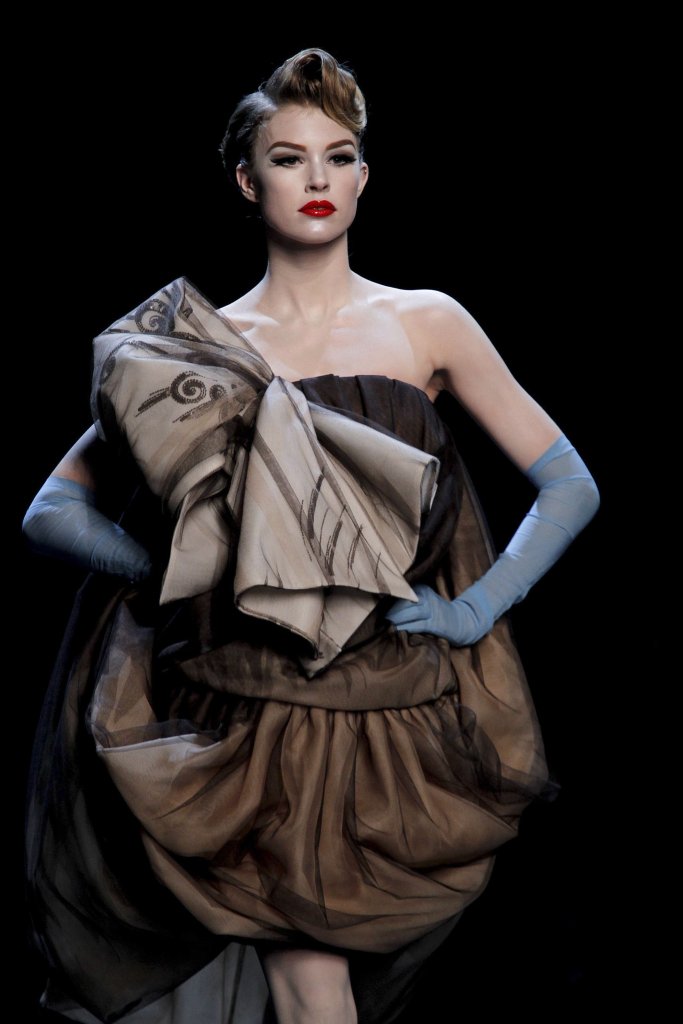 克里斯汀·迪奥 christian dior 2011春夏高级定制发布秀(细节部分)