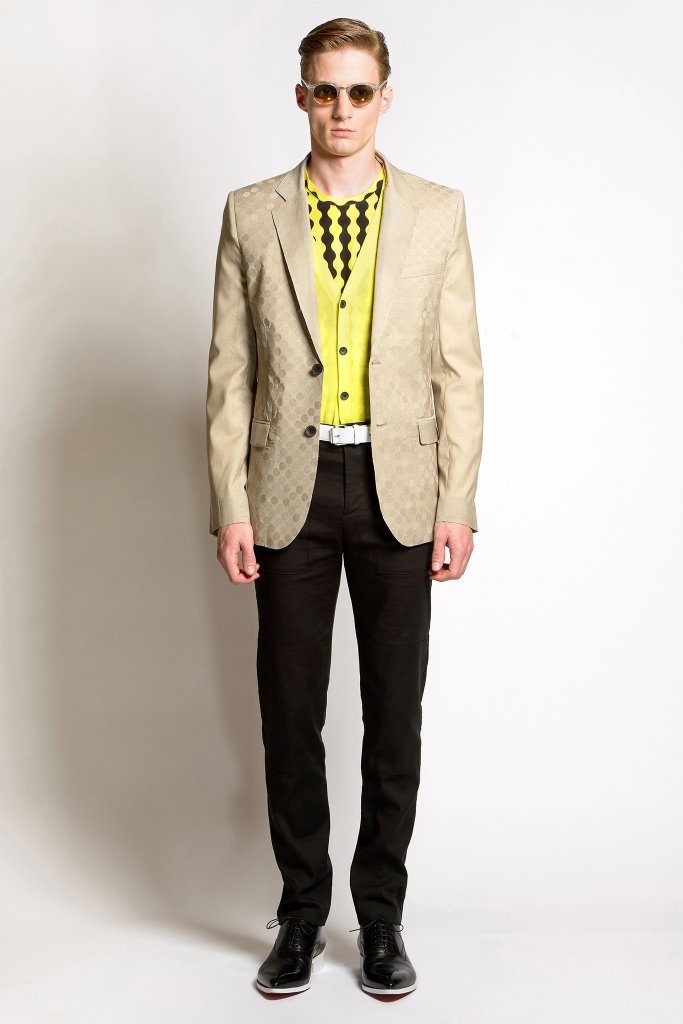 约翰森·桑德斯 Jonathan Saunders 2014春夏系列男装Lookbook - London Spring 2014 Menswear