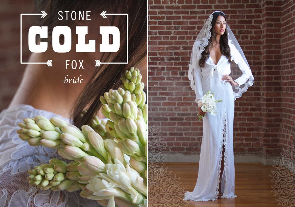 Stone Cold Fox 2014年春夏婚纱系列Lookbook Spring 2014 Bridal Collection天天时装