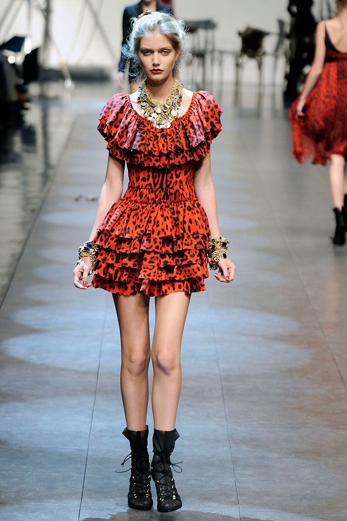 杜嘉班纳 dolce & gabbana 2010春夏系列时装发布秀 - milan spring