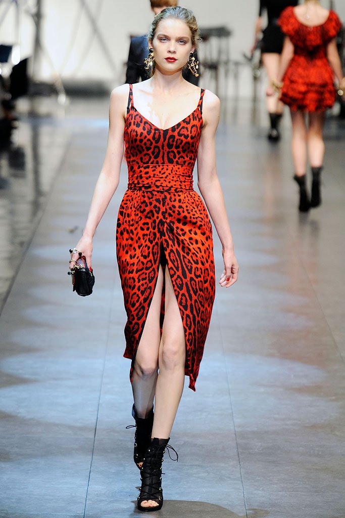 杜嘉班纳 dolce & gabbana 2010春夏系列时装发布秀 - milan spring