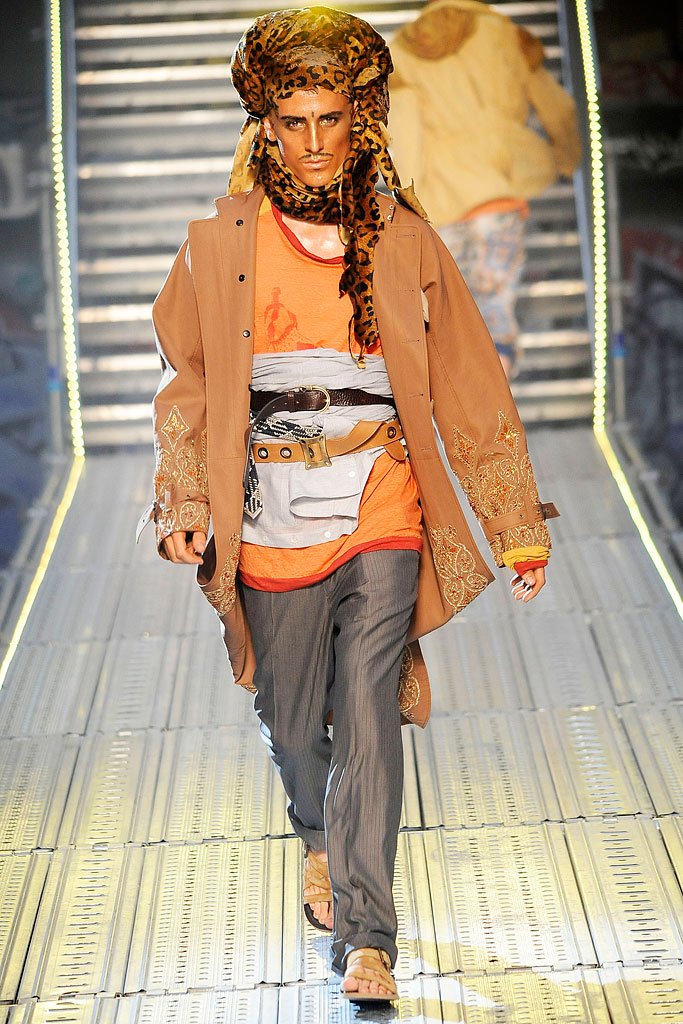 约翰·加利亚诺  john galliano  2010春夏男装发布秀 - paris