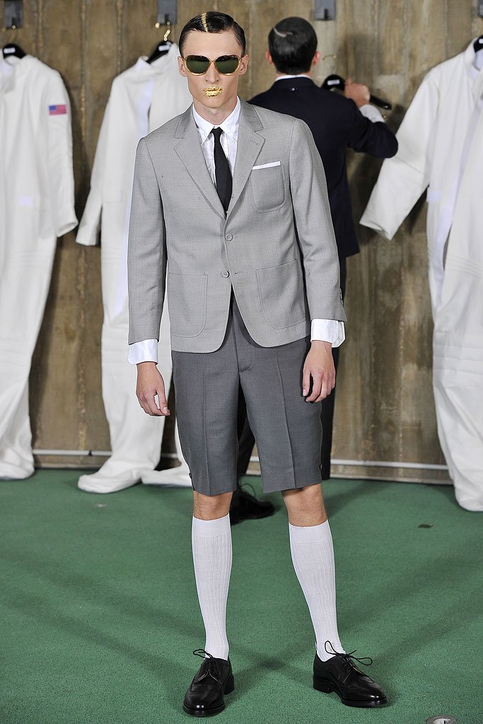 桑姆·布郎尼 thom browne 2011春夏男装发布秀 - new york spring