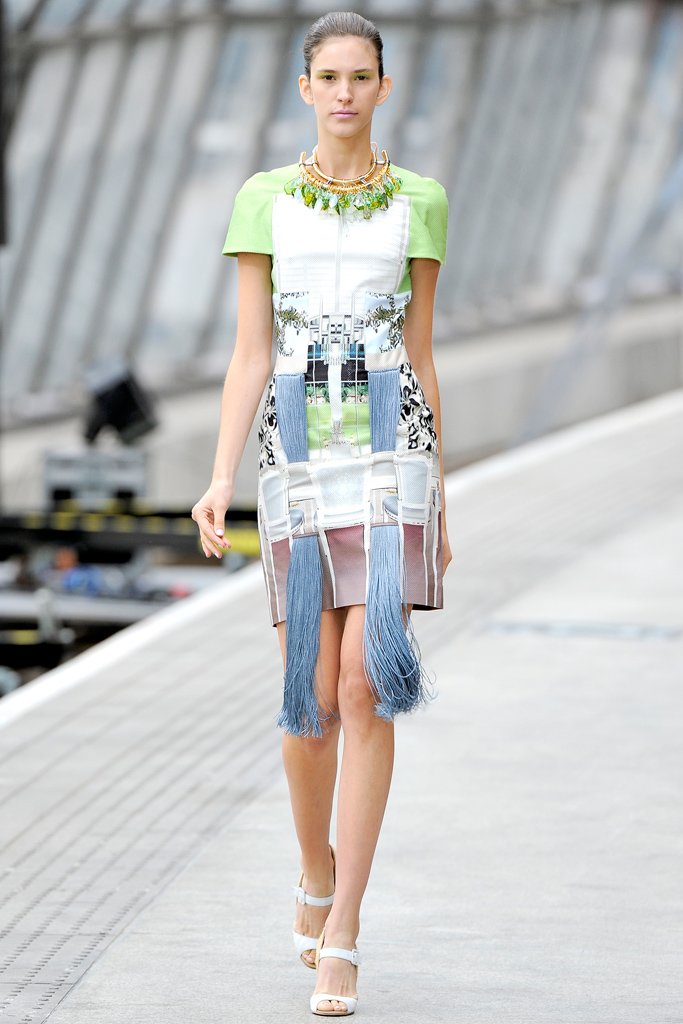 玛丽·卡特兰佐  Mary Katrantzou  2011春夏高级成衣系列时装发布秀 —London  Spring 2011