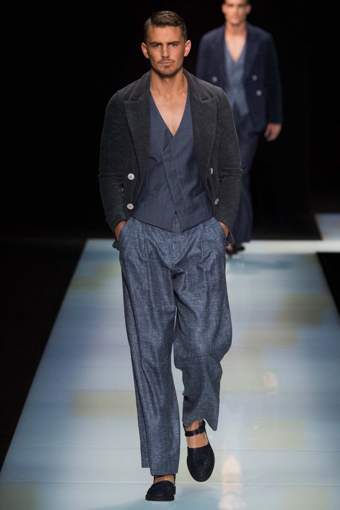 乔治·阿玛尼 Giorgio Armani 2016春夏系列男装发布秀 - Milan Spring 2016 Menswear