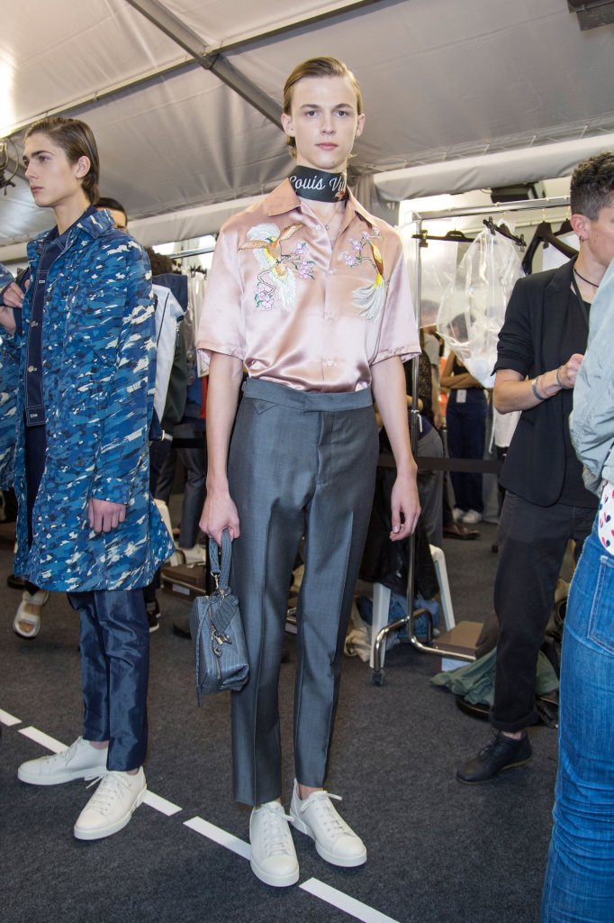 路易·威登 Louis Vuitton 2016春夏系列男装发布秀(秀场后台) - Paris Spring 2016 Menswear
