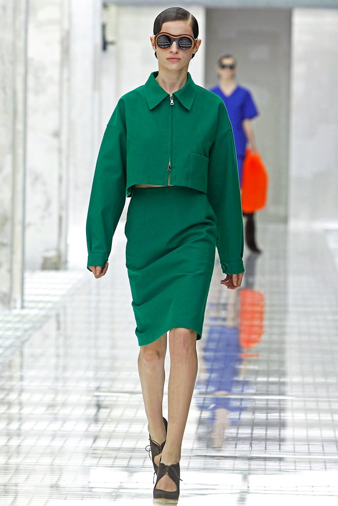 普拉达prada2011春夏高级成衣系列时装发布秀milanspring2011