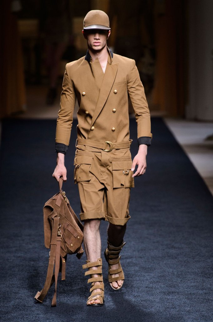 巴尔曼 balmain 2016春夏系列男装发布秀 - paris spring 2016