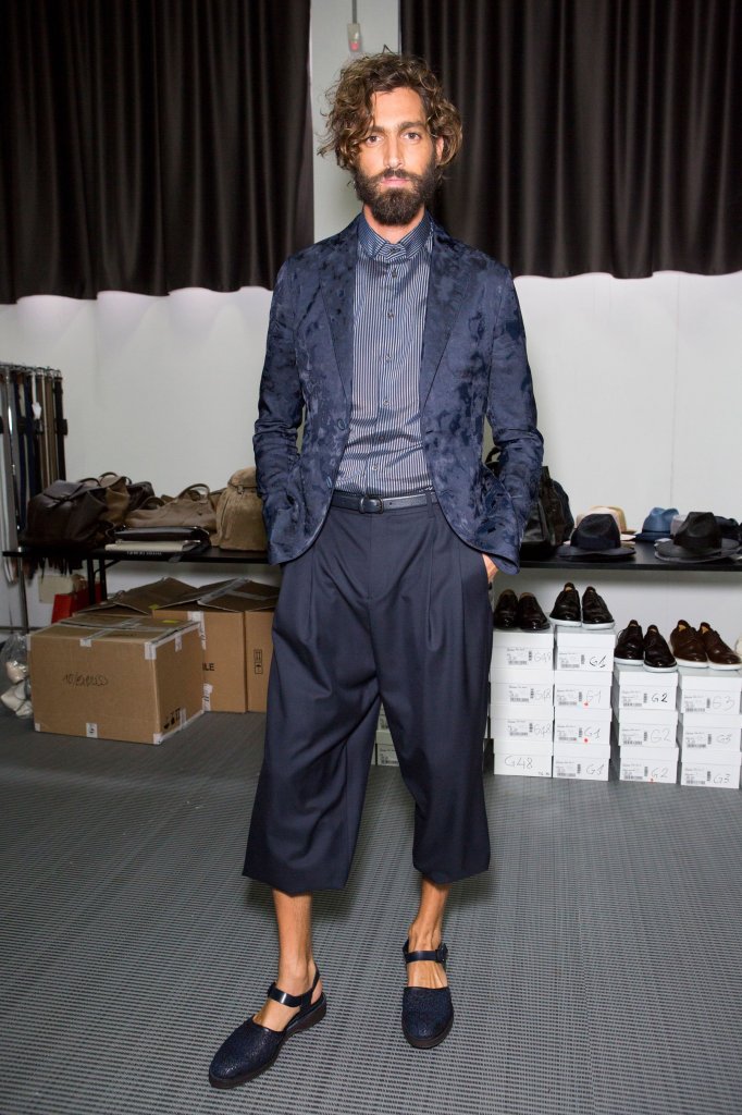 乔治·阿玛尼 Giorgio Armani 2016春夏系列男装发布秀(秀场后台) - Milan Spring 2016 Menswear