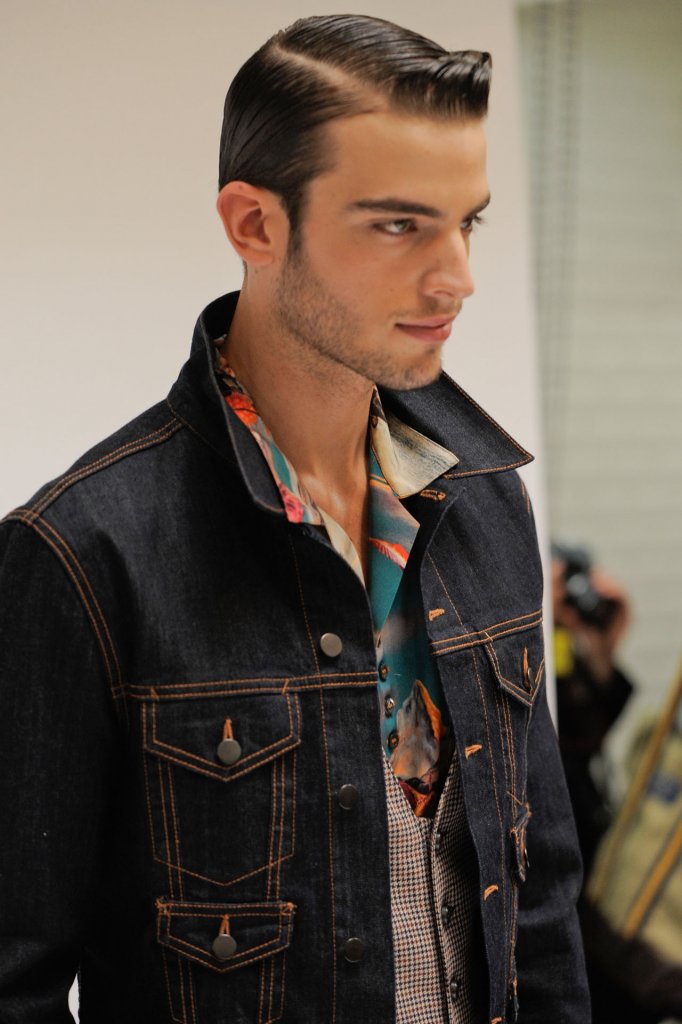 高缇耶 jean paul gaultier 2012春夏系列男装发布秀(细节部分)