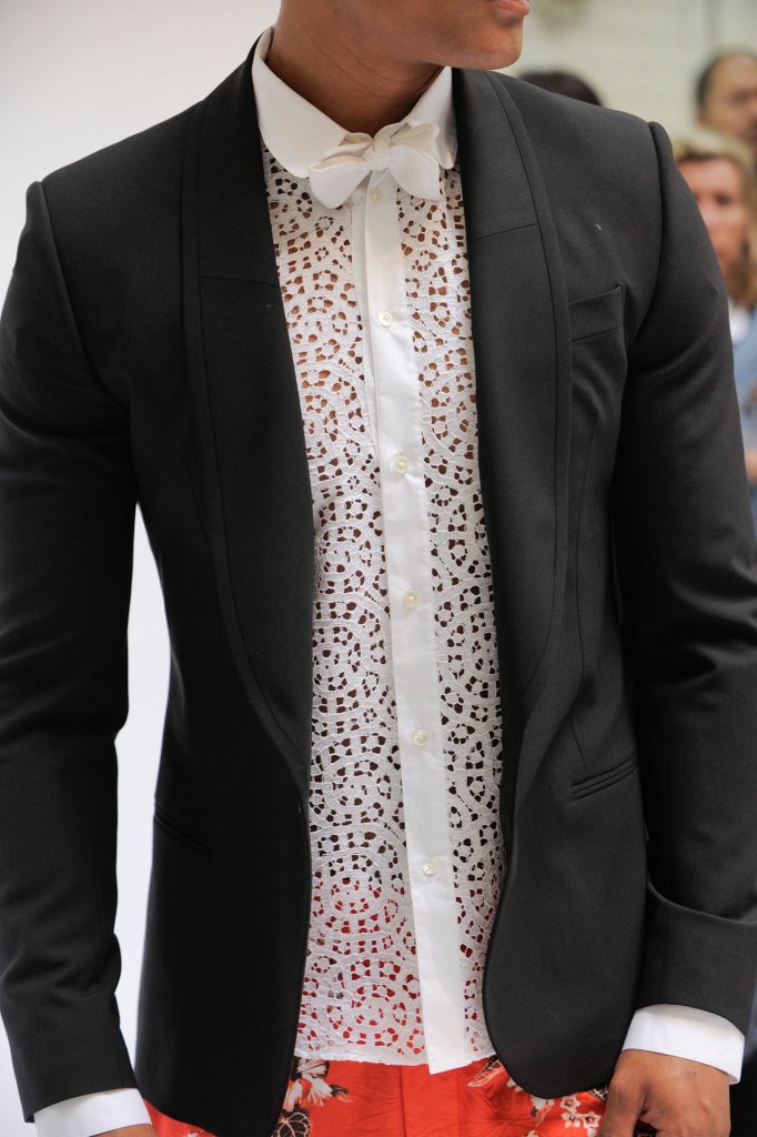 高缇耶 jean paul gaultier 2012春夏系列男装发布秀(细节部分)