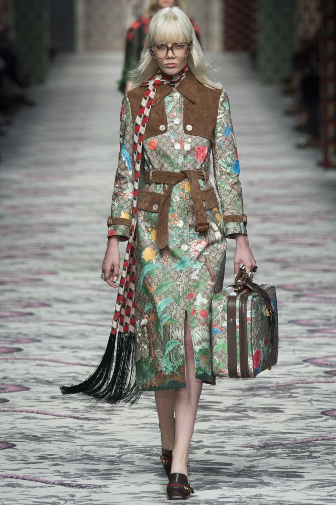 复古动植物刺绣