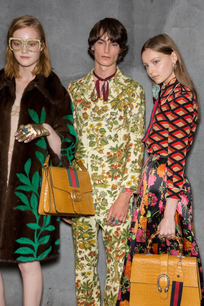 古驰gucci 2016春夏系列时装发布秀(秀场后台) - milan spring 2016