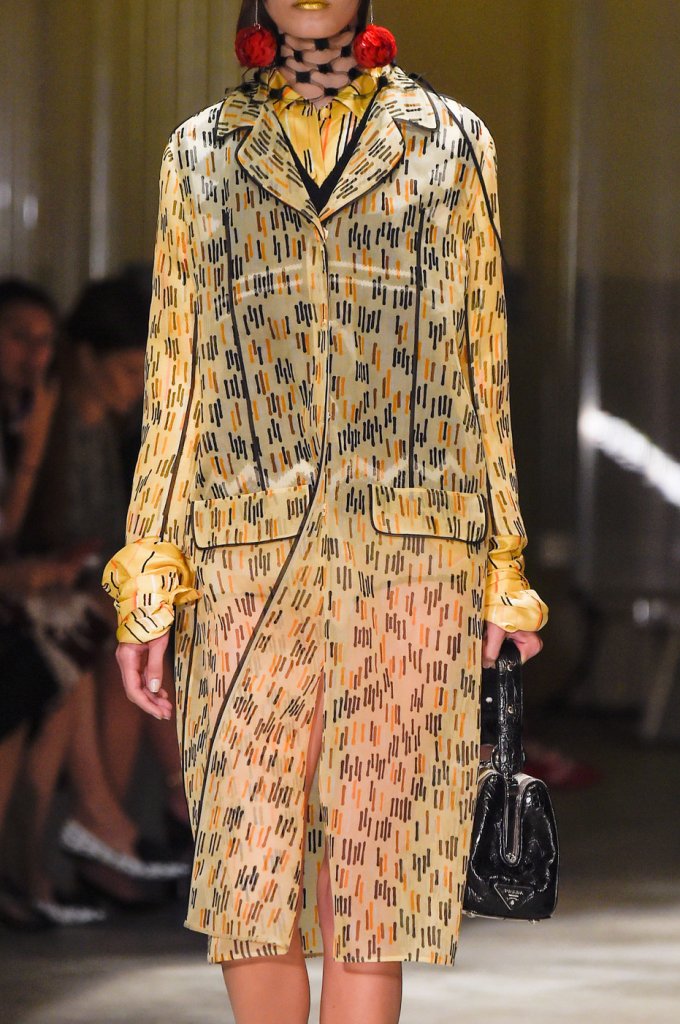 普拉达 prada 2016春夏系列时装发布秀(细节部分) - milan spring