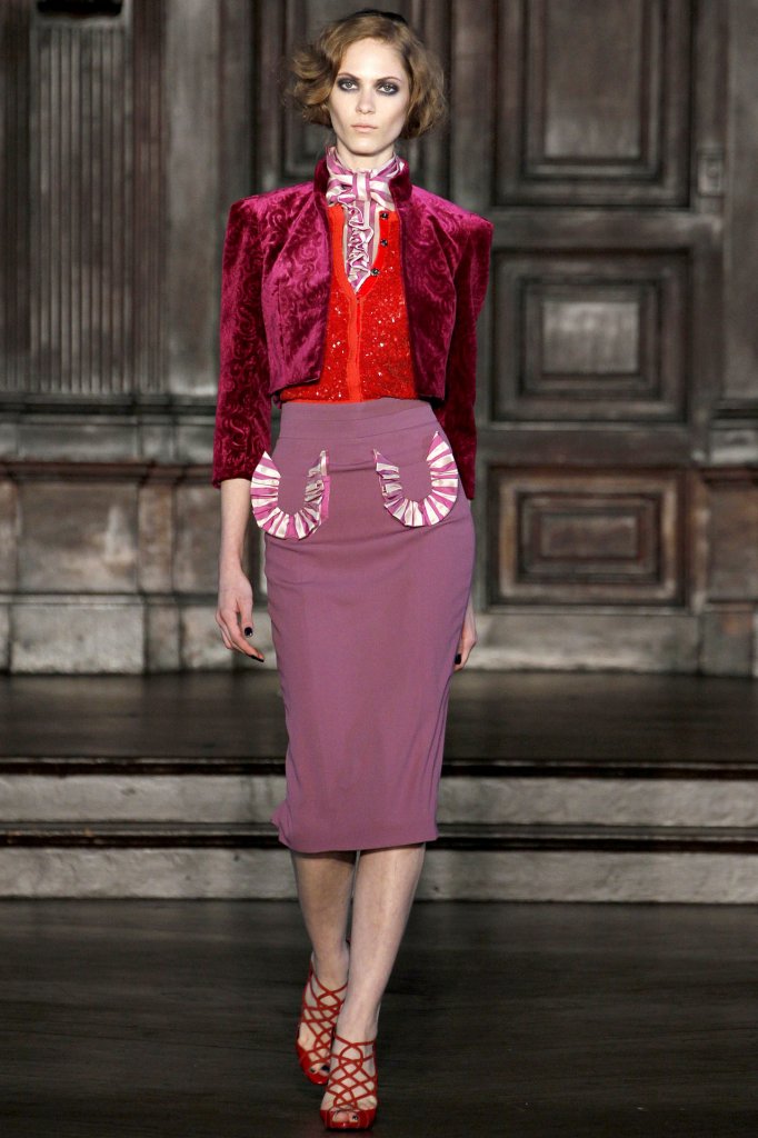 L'Wren Scott 2012/13秋冬系列时装发布秀 - New York Fall 2012