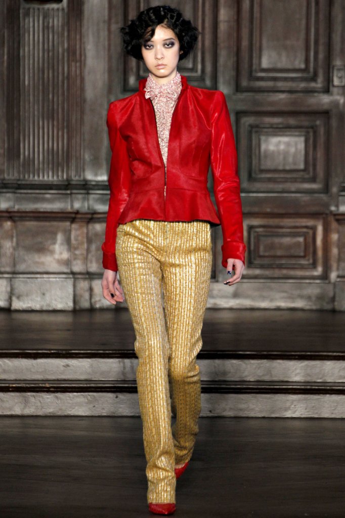 L'Wren Scott 2012/13秋冬系列时装发布秀 - New York Fall 2012